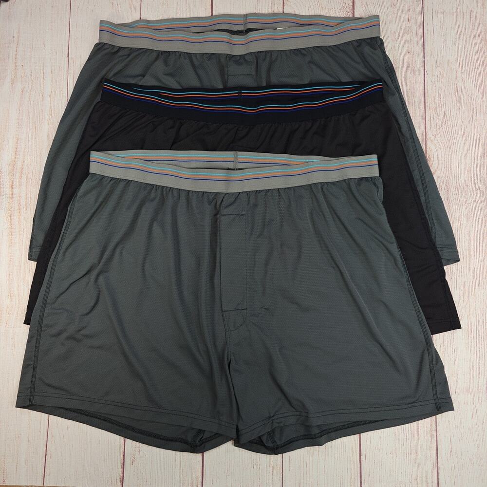 Lot of 3 M's Patagonia Sender Boxers Style No. 32540 sz XXL